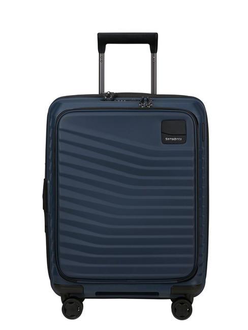 SAMSONITE INTUO Chariot à bagages à main extensible nuit bleue - Valises cabine