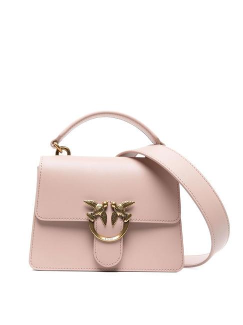 PINKO MINI LOVE BAG Sac avec poignée poudre-or antique - Sacs pour Femme