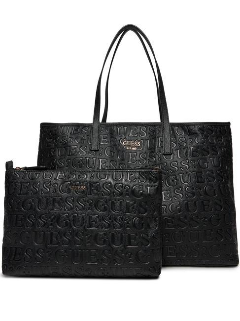 GUESS VIKKY II  Sac d'épaule NOIR - Sacs pour Femme