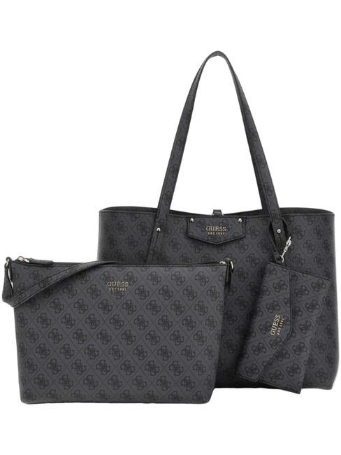 GUESS ECO BRENTON Tote Sac d'épaule grand sac fourre-tout vikky roo coalog - Sacs pour Femme