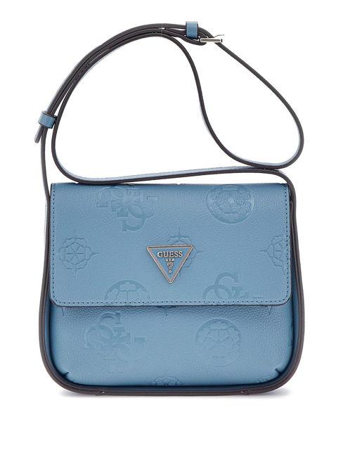 GUESS KEANDRA Mini sac à bandoulière logo en ardoise - Sacs pour Femme