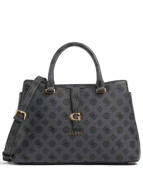 GUESS KUBA  Sac à main, avec bandoulière logo de charbon de bois - Sacs pour Femme