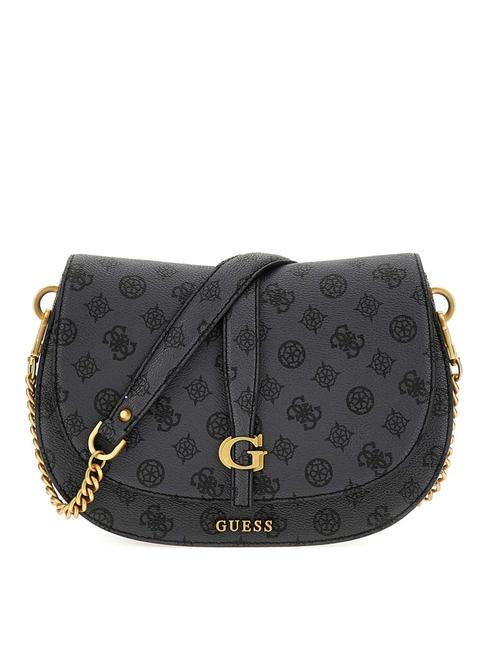 GUESS KUBA  Sac à bandoulière, avec bandoulière logo de charbon de bois - Sacs pour Femme