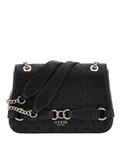 GUESS ARLENA Convertible Sac porté épaule/croisé logo noir - Sacs pour Femme