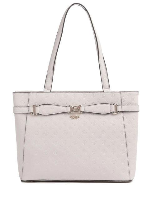 GUESS ARLENA  Sac de courses logo taupe - Sacs pour Femme