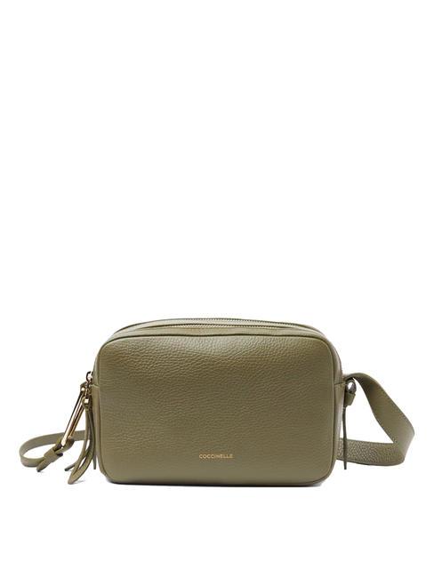 COCCINELLE MALORY  Mini sac pour appareil photo sur l'épaule vert laurier - Sacs pour Femme