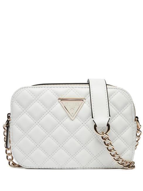 GUESS GIULLY  Mini sac pour appareil photo sur l'épaule blanc - Sacs pour Femme