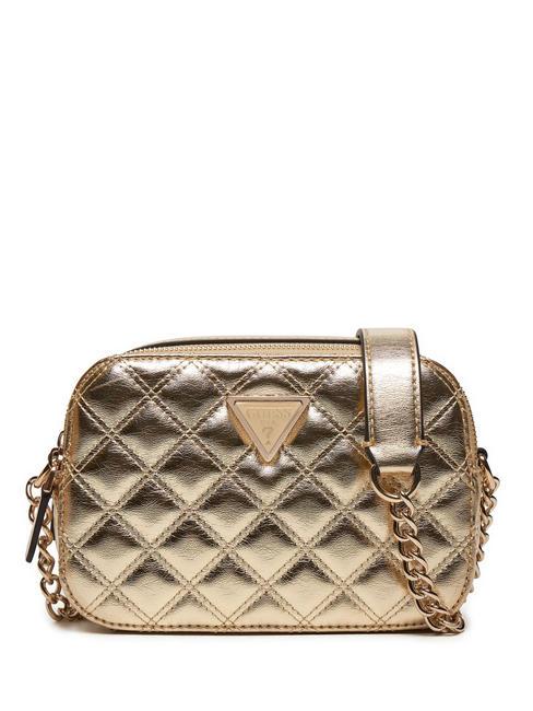 GUESS GIULLY Quilted Mini sac à bandoulière or - Sacs pour Femme