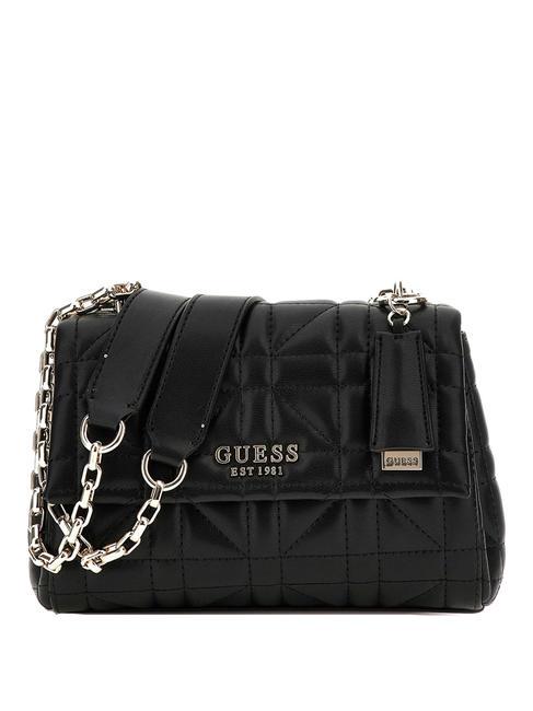 GUESS ASSIA Convertible Mini sac à bandoulière/à bandoulière NOIR - Sacs pour Femme