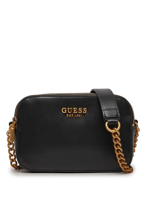 GUESS SARITA Mini sac photo avec bandoulière NOIR - Sacs pour Femme