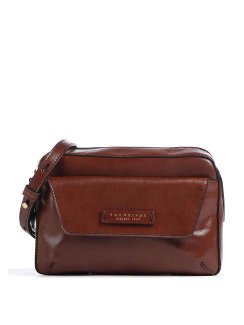 THE BRIDGE DIANA Sac photo en cuir MARRON - Sacs pour Femme