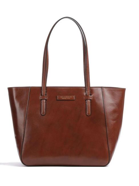 THE BRIDGE DIANA Sac cabas en cuir MARRON - Sacs pour Femme