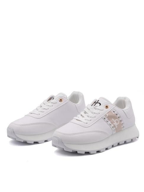 ROCCOBAROCCO RB Baskets à clous blanc - Chaussures Femme