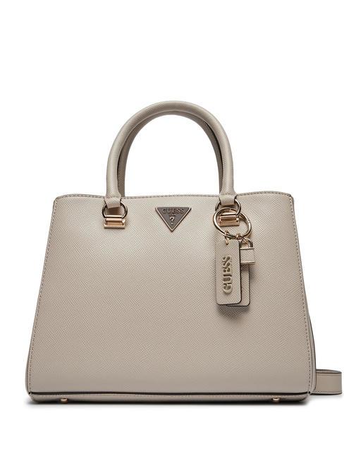 GUESS NOELLE Sac à main, avec bandoulière taupe - Sacs pour Femme