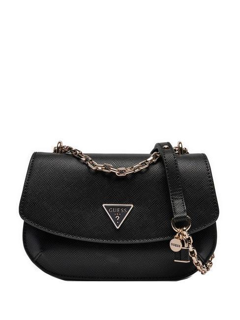 GUESS ILIA Convertible Sac porté épaule/croisé NOIR - Sacs pour Femme