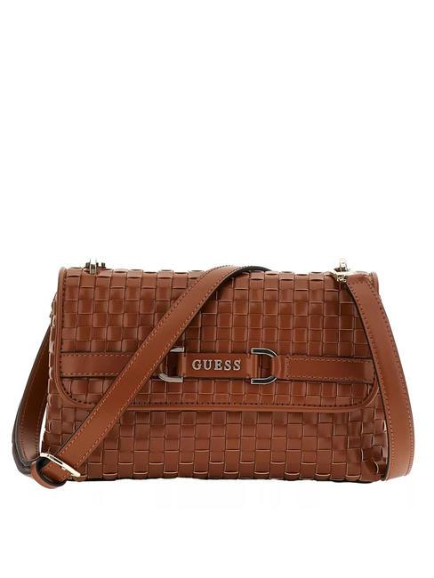 GUESS MAJKA Sac d'épaule COGNAC - Sacs pour Femme