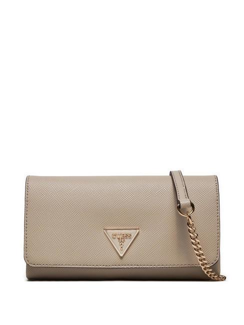 GUESS NOELLE  Mini sac avec bandoulière taupe - Sacs pour Femme