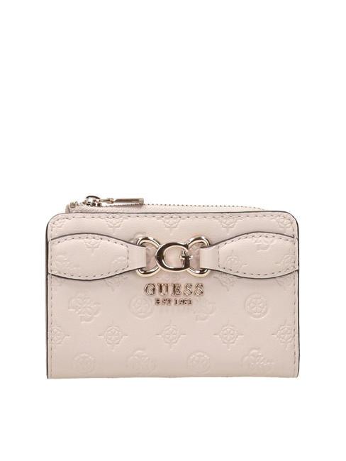 GUESS ARLENA  Portefeuille  logo taupe - Portefeuilles Femme