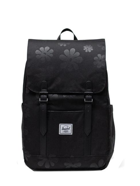 HERSCHEL RETREAT  Sac à dos PC 14" soleil floral noir - Sacs à dos pour l'École & les Loisirs