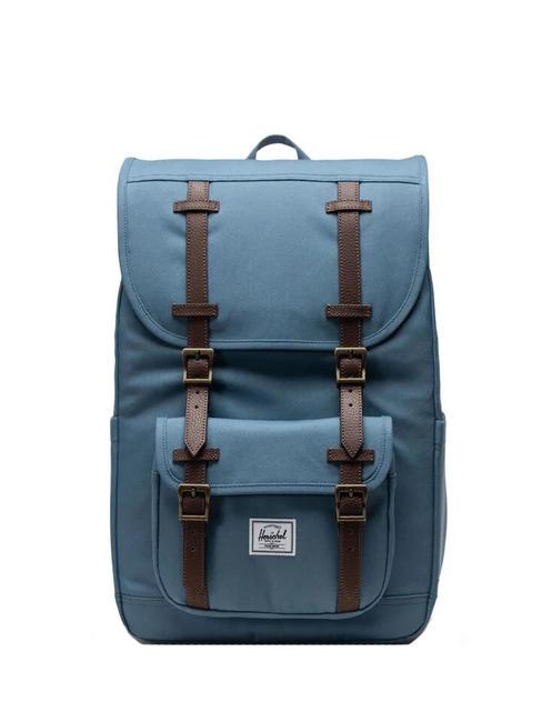 HERSCHEL LITTLE AMERICA MID Sac à dos de taille moyenne bleu acier - Sacs à dos pour l'École & les Loisirs