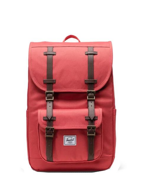 HERSCHEL LITTLE AMERICA MID Sac à dos de taille moyenne rose minérale - Sacs à dos pour l'École & les Loisirs