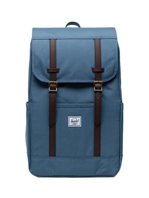 HERSCHEL RETREAT Sac à dos bleu acier - Sacs à dos pour l'École & les Loisirs