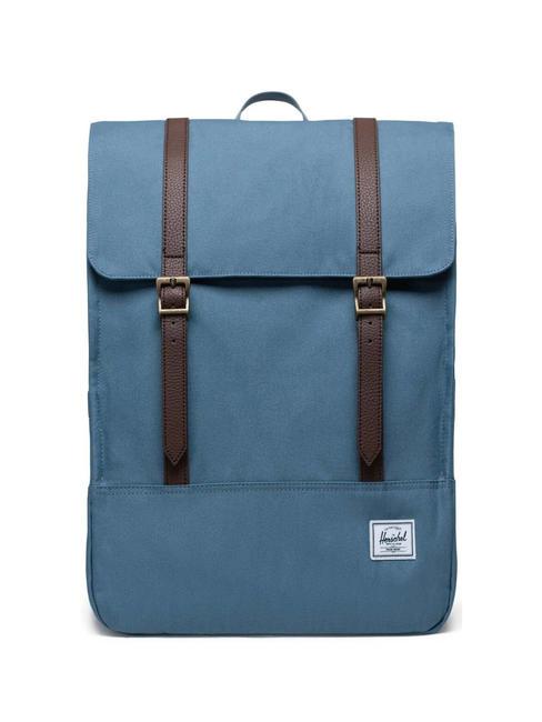 HERSCHEL SURVEY  Sac à dos en PET recyclé bleu acier - Sacs à dos pour l'École & les Loisirs