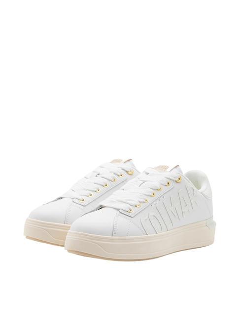 COLMAR CLAYTON CROCODILE Baskets blanc - Chaussures Femme