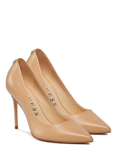 GUESS SABALIA6 Escarpins en cuir sable - Chaussures Femme