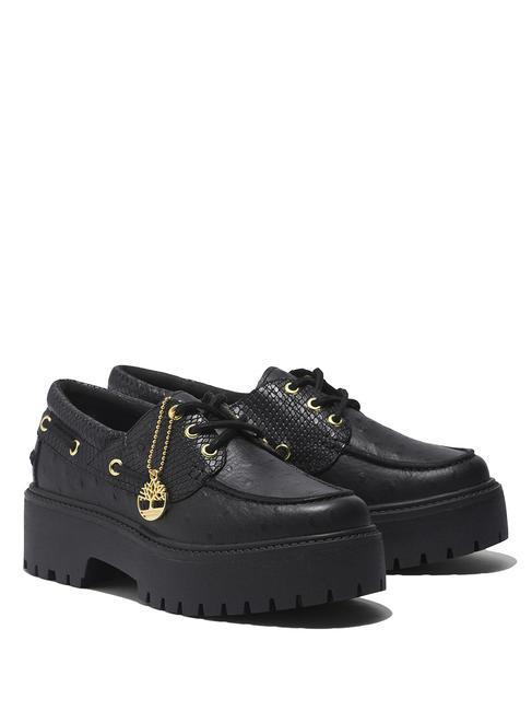 TIMBERLAND STONE STREET  Chaussures en cuir Jetblack - Chaussures Femme