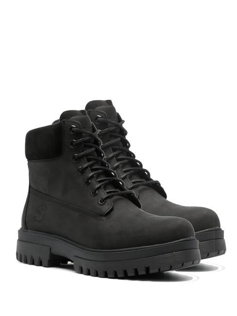 TIMBERLAND ARBOR ROAD Bottine en cuir imperméable Jetblack - Chaussures Homme