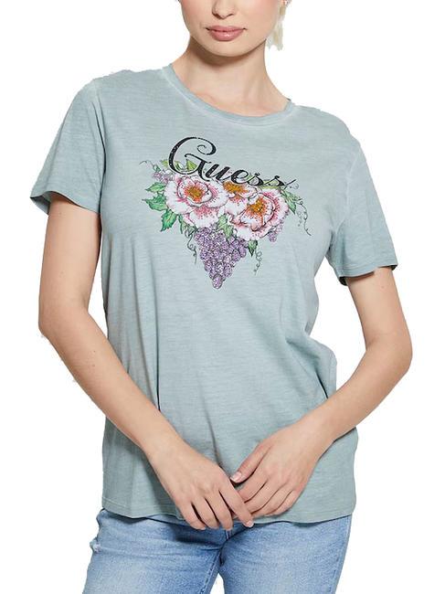 GUESS GRAPE WINE T-shirt avec imprimé malibu sage multi - T-shirt