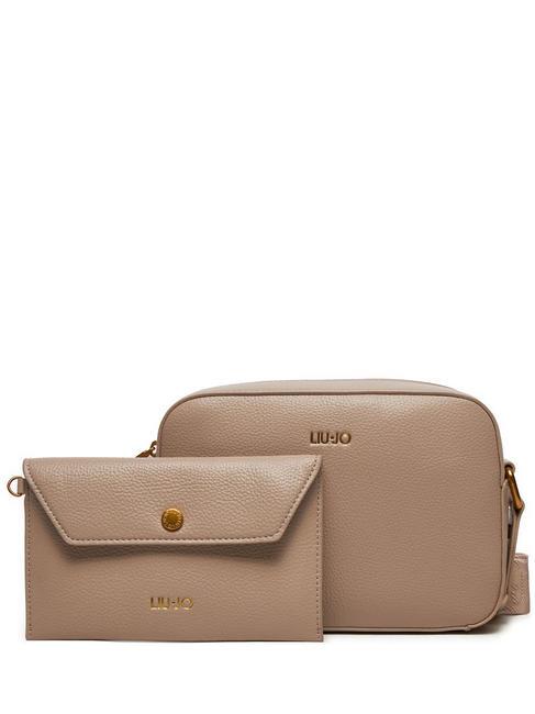 LIUJO PAKUNA Mini sac à bandoulière gris tourterelle clair - Sacs pour Femme