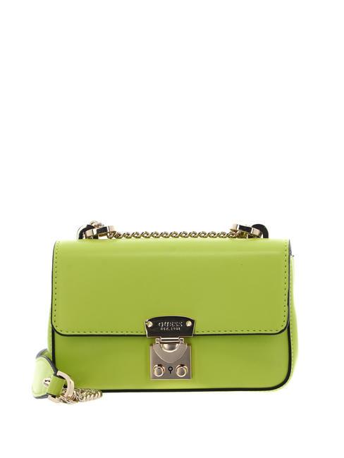 GUESS ELIETTE MINI Micro-sac à bandoulière / bandoulière chartreuse - Sacs pour Femme