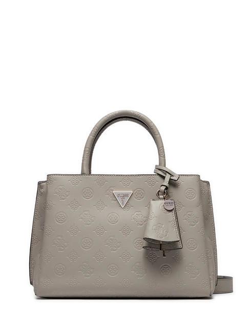 GUESS JENA Sac à main, avec bandoulière logo taupe - Sacs pour Femme