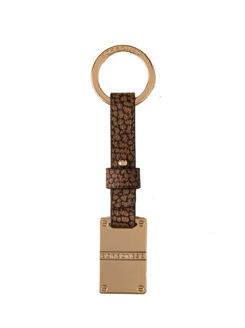 BORBONESE KEYRING  Porte-clés avec plaque op / natu - Porte-clés