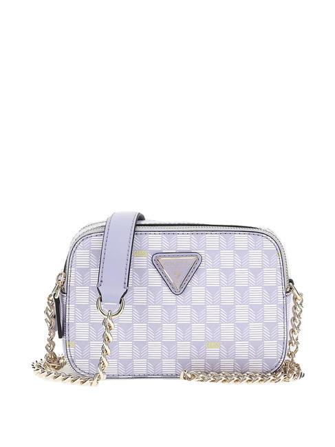 GUESS VIKKY LL Sac bandoulière pour appareil photo logo lavande - Sacs pour Femme