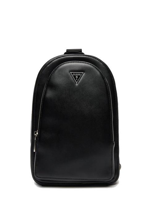 GUESS MESTRE Sac à bandoulière NOIR - Sacs en Bandoulières pour Homme