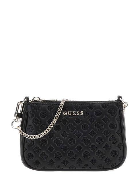 GUESS DAILY Mini pochette avec poignée chaîne NOIR - Sacs pour Femme