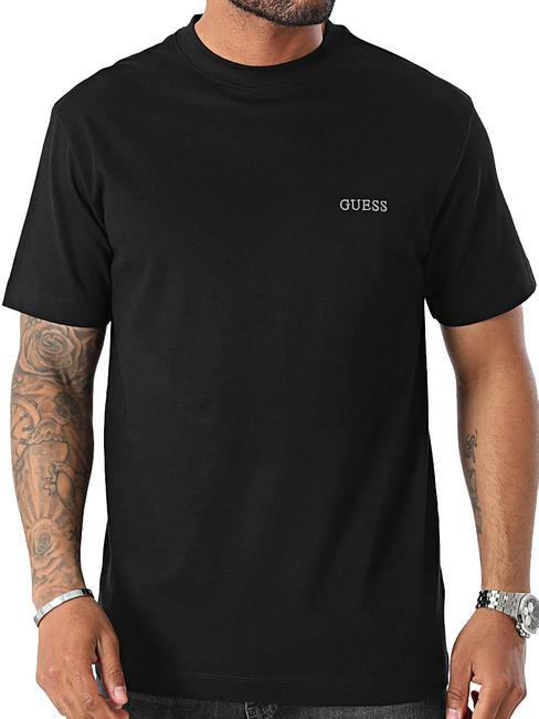 GUESS SS CN T-shirt en cotton jetbla - T-shirt