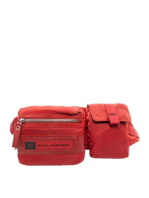 PIQUADRO BIOS Sac de taille ROUGE - Sacs banane