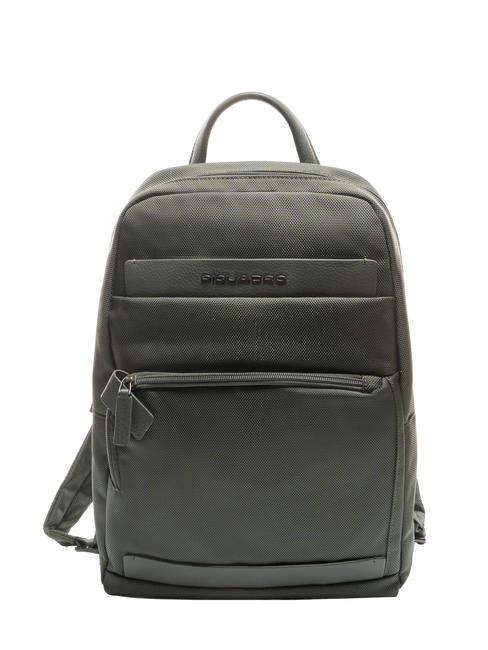 PIQUADRO KLOUT  Sac à dos ordinateur 14" VERT - Sacs à dos pour ordinateur portable