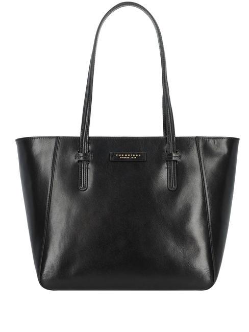 THE BRIDGE DIANA Sac cabas en cuir black Gold - Sacs pour Femme