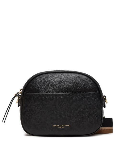 GIANNI CHIARINI NINA  Mini sac bandoulière, en cuir Noir - Sacs pour Femme