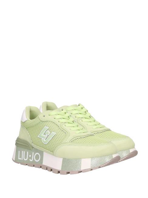 LIUJO AMAZING 25 Baskets vert clair - Chaussures Femme