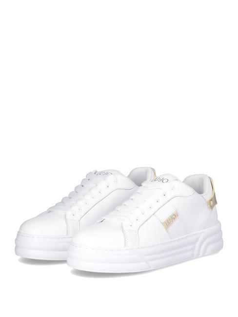 LIUJO CLEO 29 Baskets blanc / or clair - Chaussures Femme