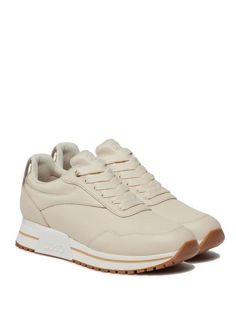 LIUJO JOHANNA 02 Baskets Ivoire - Chaussures Femme