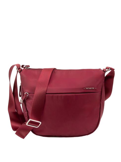 SAMSONITE MOVE 4.0 Sac pochette extensible ROUGE GRENAT - Sacs pour Femme