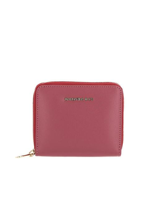 MANDARINA DUCK LUNA Portefeuille moyen zippé rougir - Portefeuilles Femme