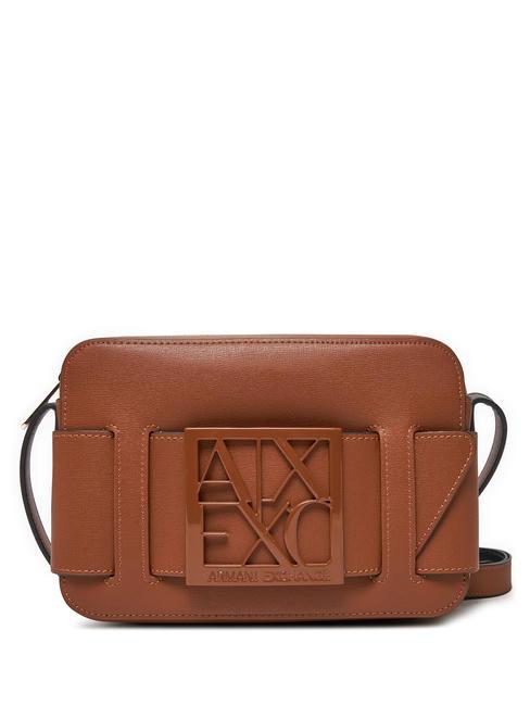 ARMANI EXCHANGE A|X BUCKLE Sac d'épaule whisky - Sacs pour Femme